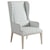 Barclay Butera Newport Seacliff Host Wing Chair in Custom Fabrics