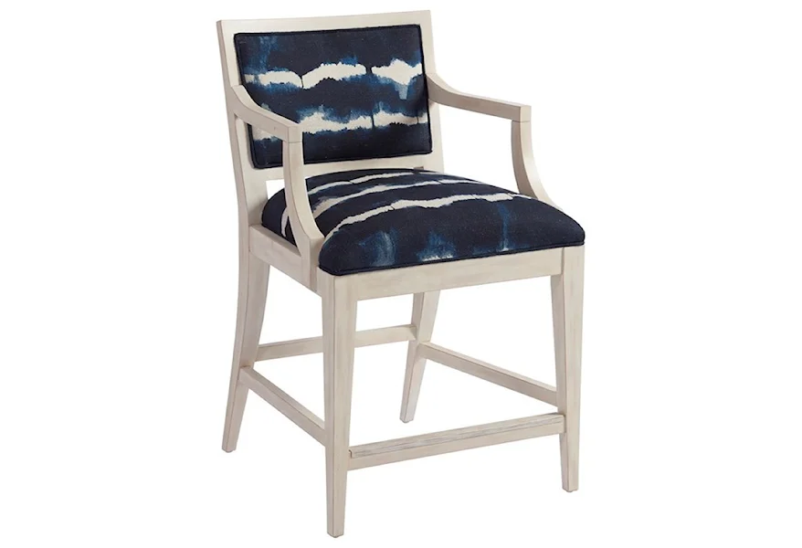 Newport Eastbluff Counter Stool by Barclay Butera at Esprit Decor Home Furnishings