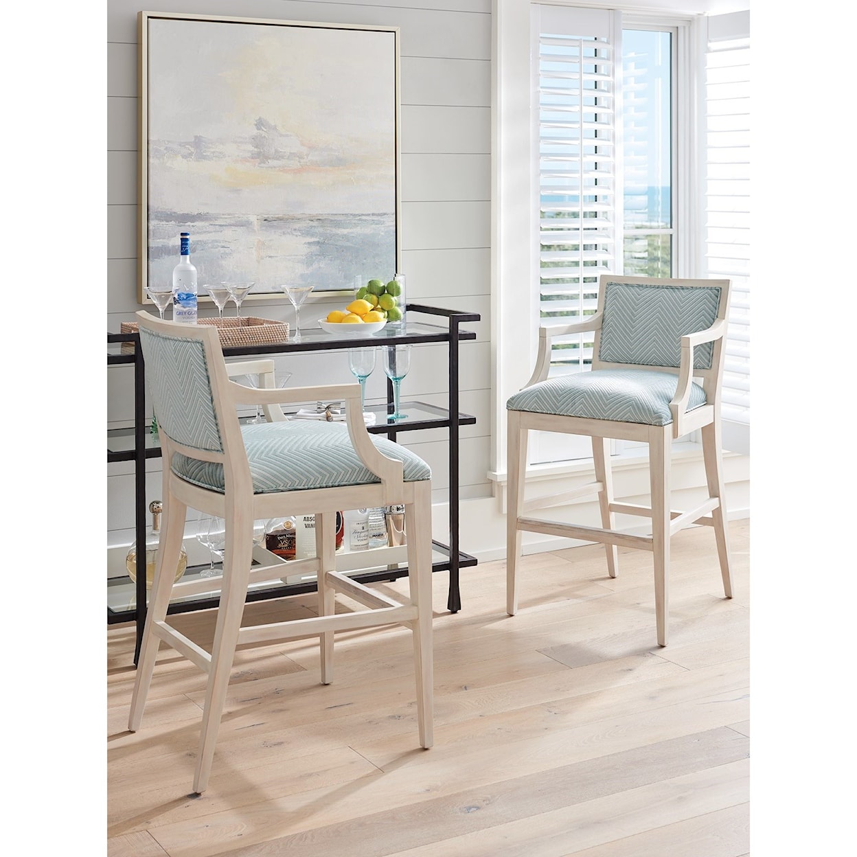 Barclay Butera Newport Eastbluff Bar Stool