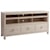Barclay Butera Newport Promontory Three Drawer Media Console with Wire Management and Open Shelving for Soundbar