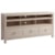 Barclay Butera Newport Promontory Three Drawer Media Console with Wire Management and Open Shelving for Soundbar