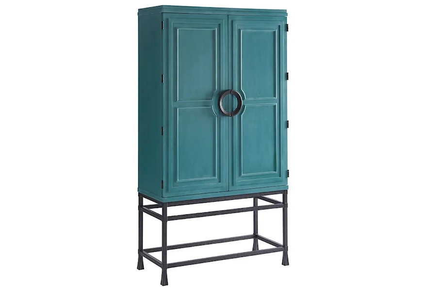 Newport Jade Bar/Chest On Stand by Barclay Butera at Esprit Decor Home Furnishings