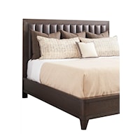 Talisker Queen Upholstered Headboard with Channel Tufting