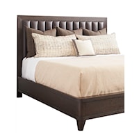 Talisker King Upholstered Headboard with Channel Tufting