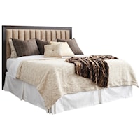 Talisker King Upholstered Headboard with Channel Tufting
