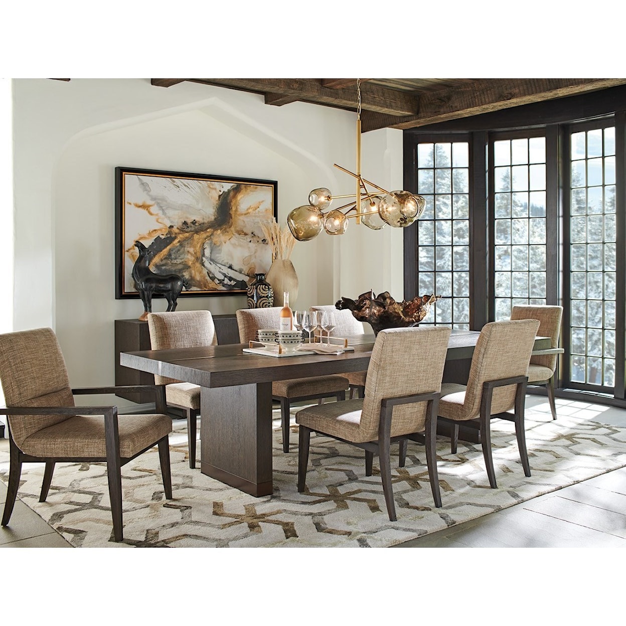 Barclay Butera Park City 9-Piece Dining Set