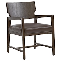 Highland Dining Side Chair with Upholstered Seat