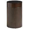 Barclay Butera Park City Black Diamond Round End Table