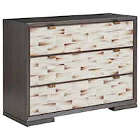 Juniper Hall Chest with Faux Horn Drawer Fronts