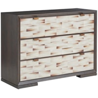 Juniper Hall Chest with Faux Horn Drawer Fronts