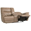 Bassett Brookville Console Power Reclining Love Seat