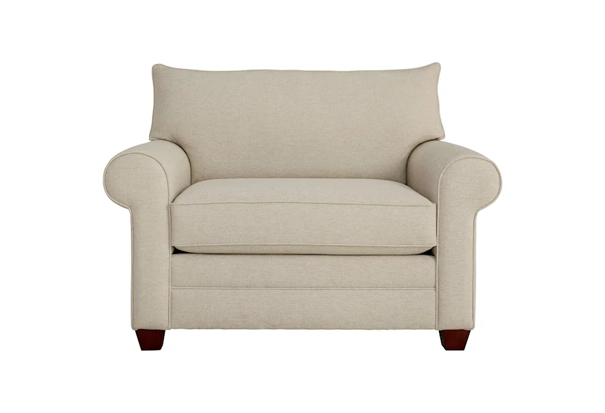 Alexander Chair and a Half by Bassett at Crowley Furniture & Mattress