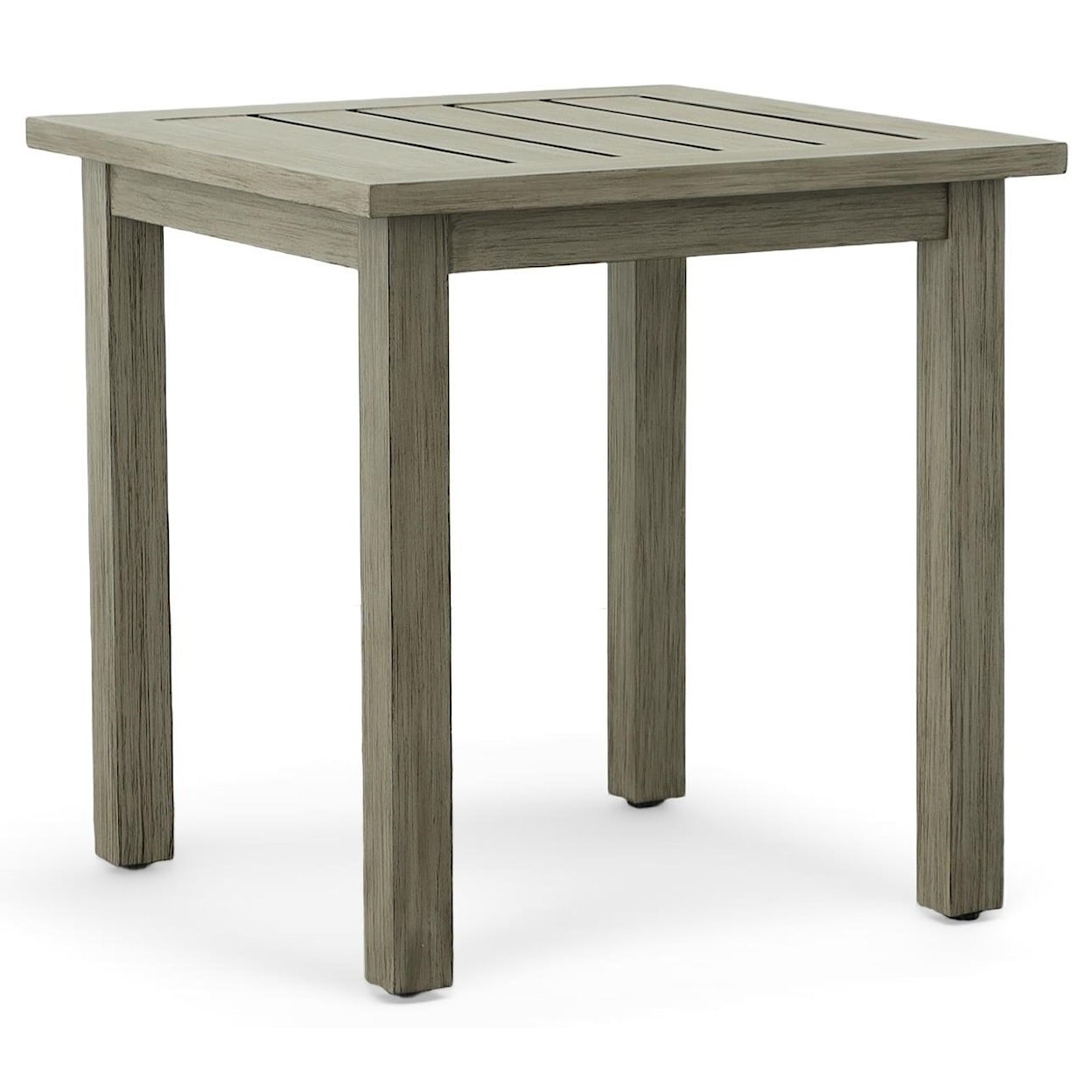 Bassett Aluminum Farm Tables Outdoor End Table