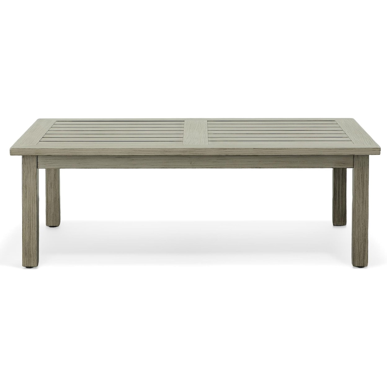 Bassett Aluminum Farm Tables Outdoor Cocktail Table