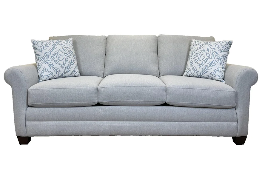 Andrew Queen Sleeper Sofa by Bassett at Simon's Furniture