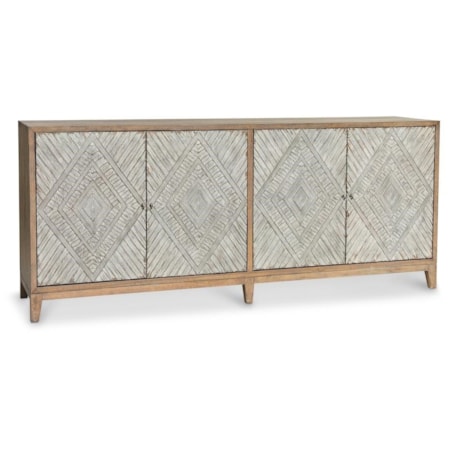 Antiquities Telluride 4 Door Credenza