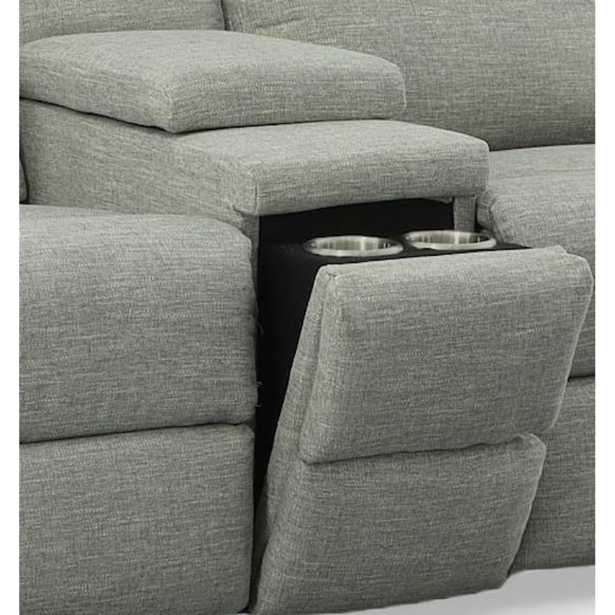 Bassett Apex Power Reclining Console Loveseat