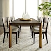 Bassett Modern - Astor and Rivoli 7-Piece Table and Chair Set