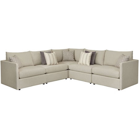Transitional L-Shaped Sectional 