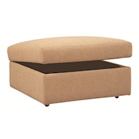 Upholstered Storage Ottoman