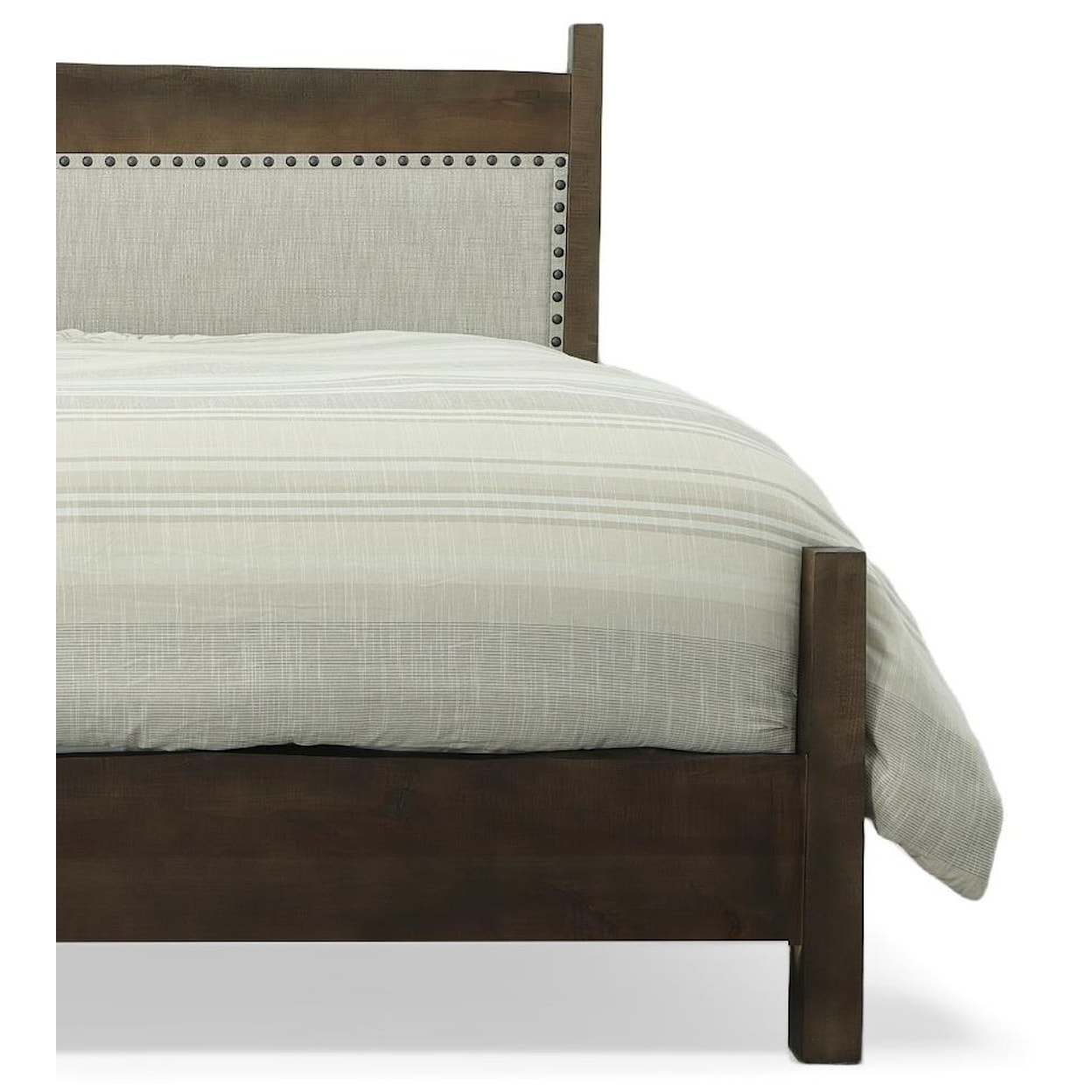 Bassett Benchmade Heritage Upholstered Live Edge Bed