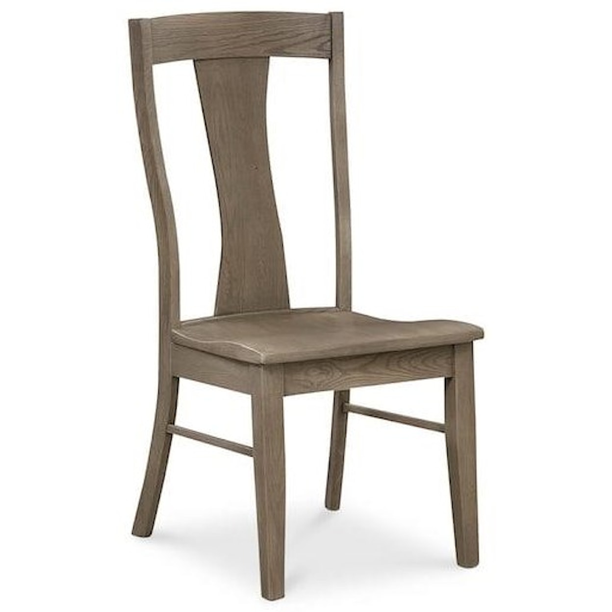 Bassett BenchMade Storm Grey Barnes Oak Side Chair
