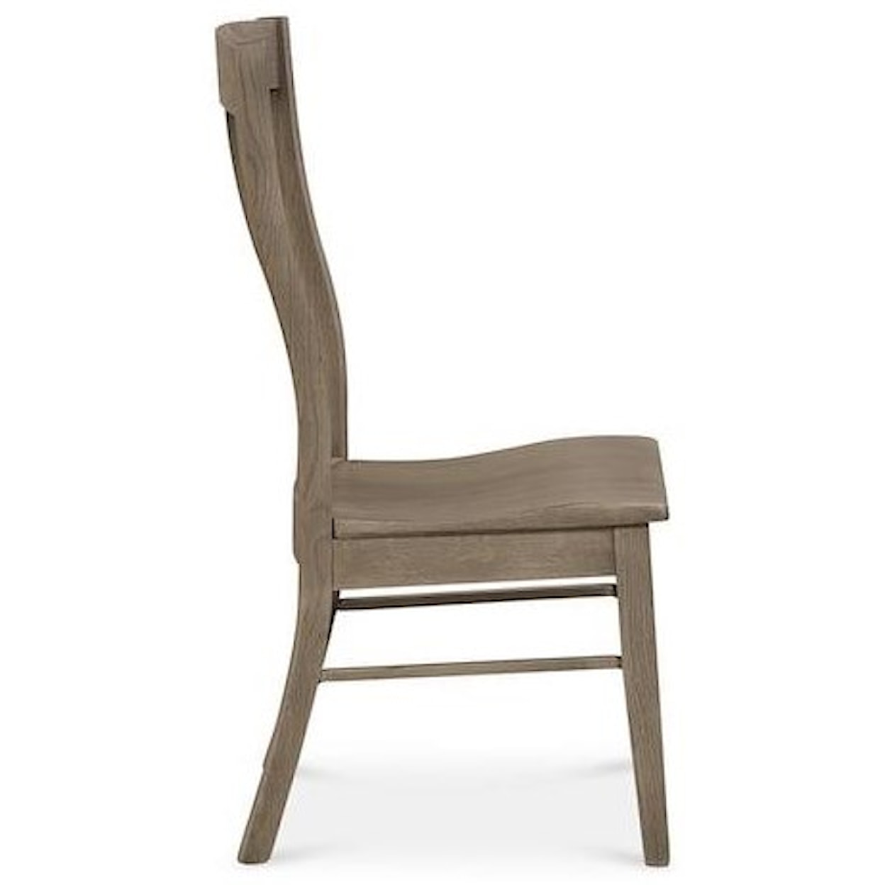 Bassett BenchMade Storm Grey Barnes Oak Side Chair