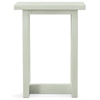 Liam Chairside Table in Vintage White Oak