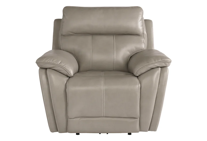 Club Level - Levitate Wallsaver Recliner by Bassett at Malouf Furniture Co.
