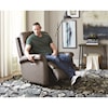 Bassett Club Level - Matthews Lay-Flat Wallsaver Power Recliner