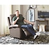 Bassett Club Level - Matthews Lay-Flat Wallsaver Power Recliner