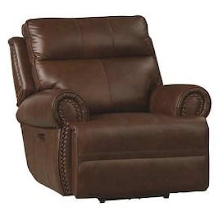 Power ZG Leather Recliner