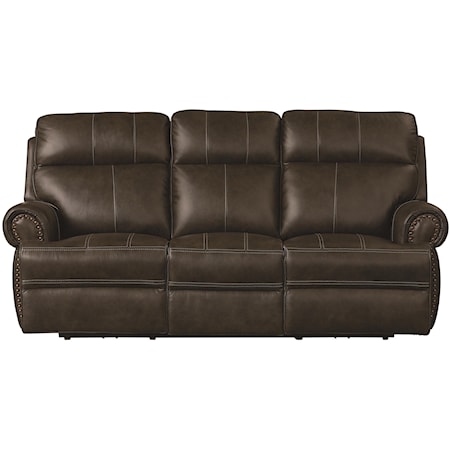 Power Leather ZG Reclining Sofa