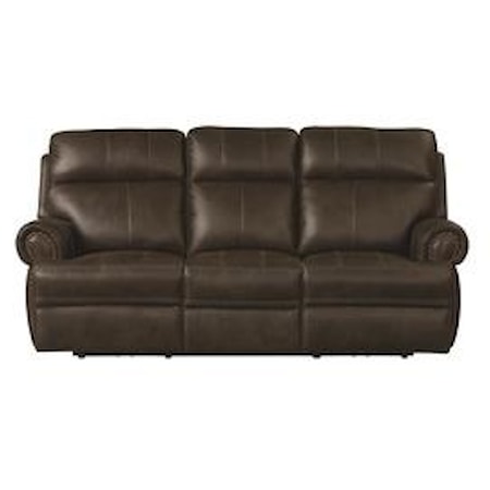 Power Leather ZG Reclining Sofa