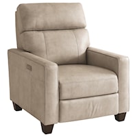 Leather Power Recliner w/ Power Tilt Headrest