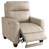 Bassett Club Level Tompkins Leather Recliner