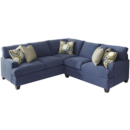 L Shaped Upholstered Sectional Group