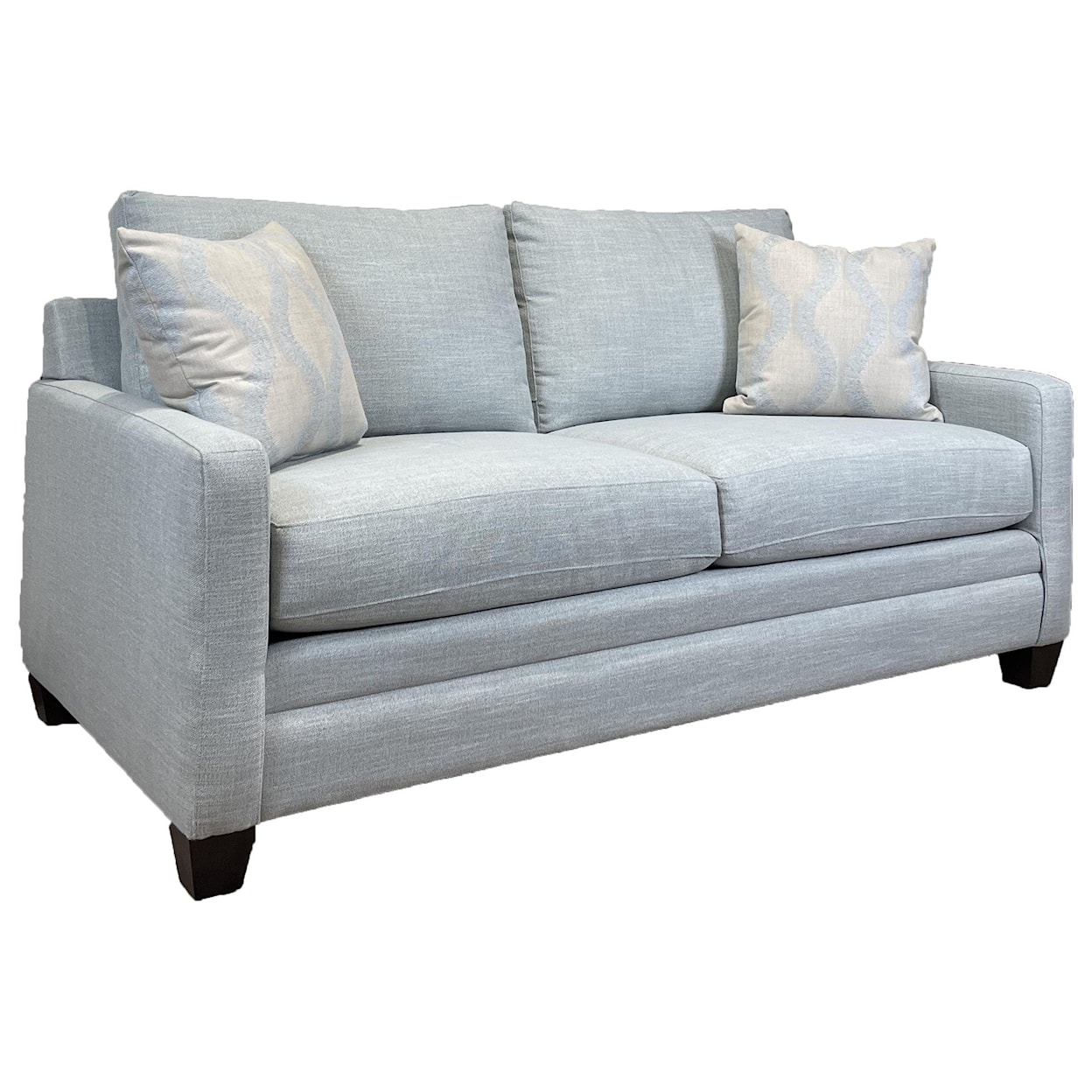 Bassett Carolina Thin Track Arm Collection Custom Studio Sofa