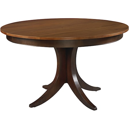 Customizable Round Pedestal Table