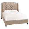 Bassett Custom Upholstered Beds Paris King Size Upholstered Bed