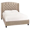 Bassett Custom Upholstered Beds Paris King Upholstered Bed