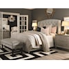 Bassett Custom Upholstered Beds Paris King Upholstered Bed