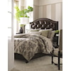 Bassett Custom Upholstered Beds Cal King Vienna Upholstered Bed w/ Low FB
