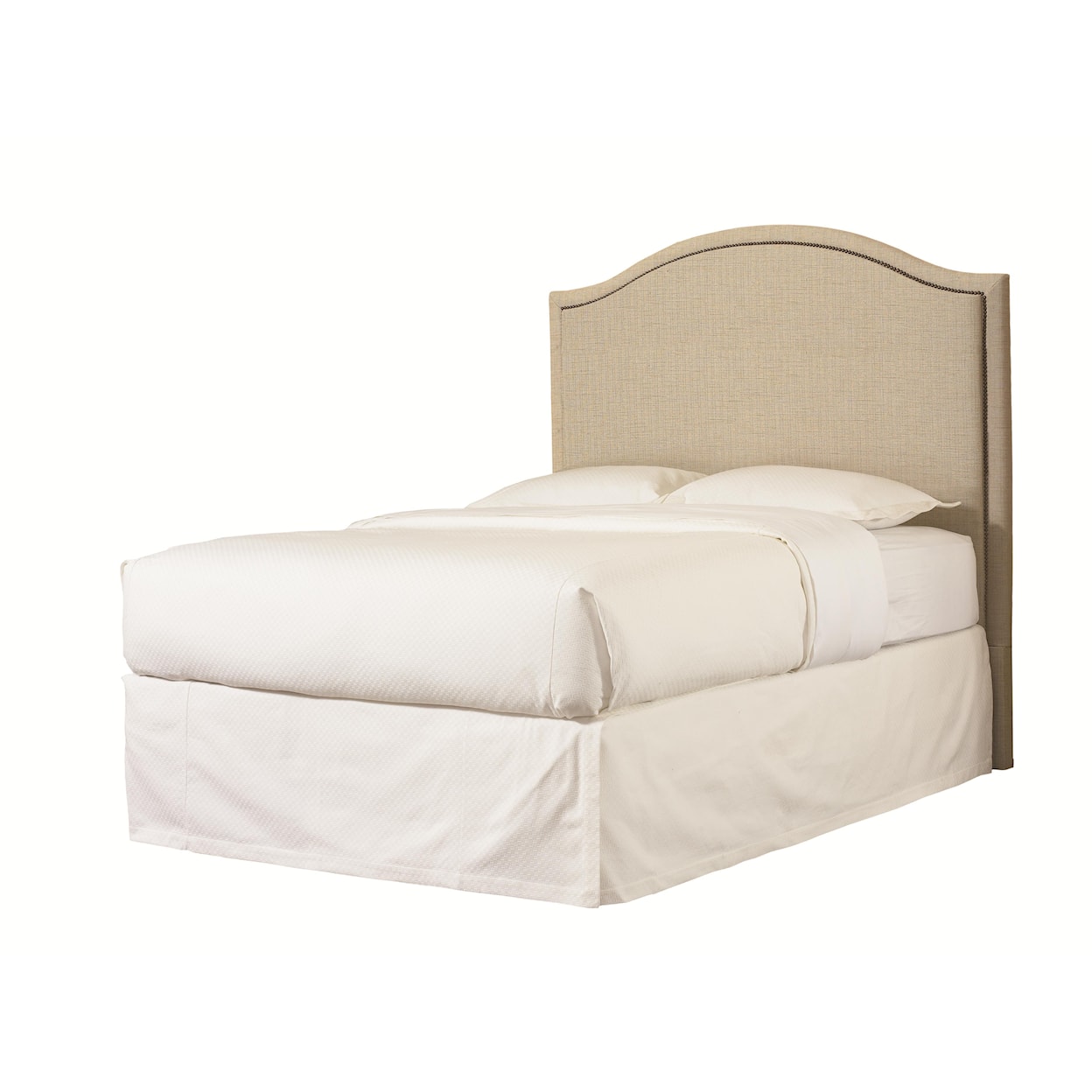 Bassett Custom Upholstered Beds Queen Vienna Upholstered Headboard
