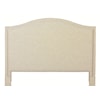 Bassett Custom Upholstered Beds California King Vienna Upholstered Headboard