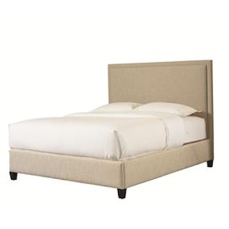 Queen Manhattan Upholstered Bed w/ Low FB