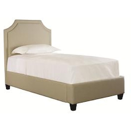 Queen Florence Upholstered Bed with Low FB 