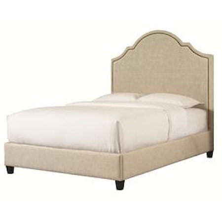 Queen Barcelona Upholstered Bed w/ Low FB