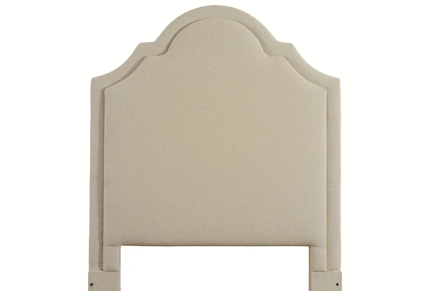 Custom Upholstered Beds Queen Barcelona Upholstered Headboard by Bassett at Weinberger's Furniture