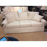Custom Design 90" Sofa with Sock Arm
